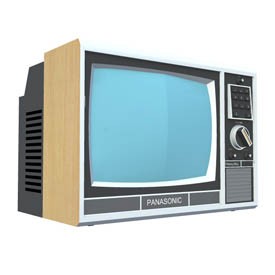 Old TV 3D Object | FREE Artlantis Objects Download